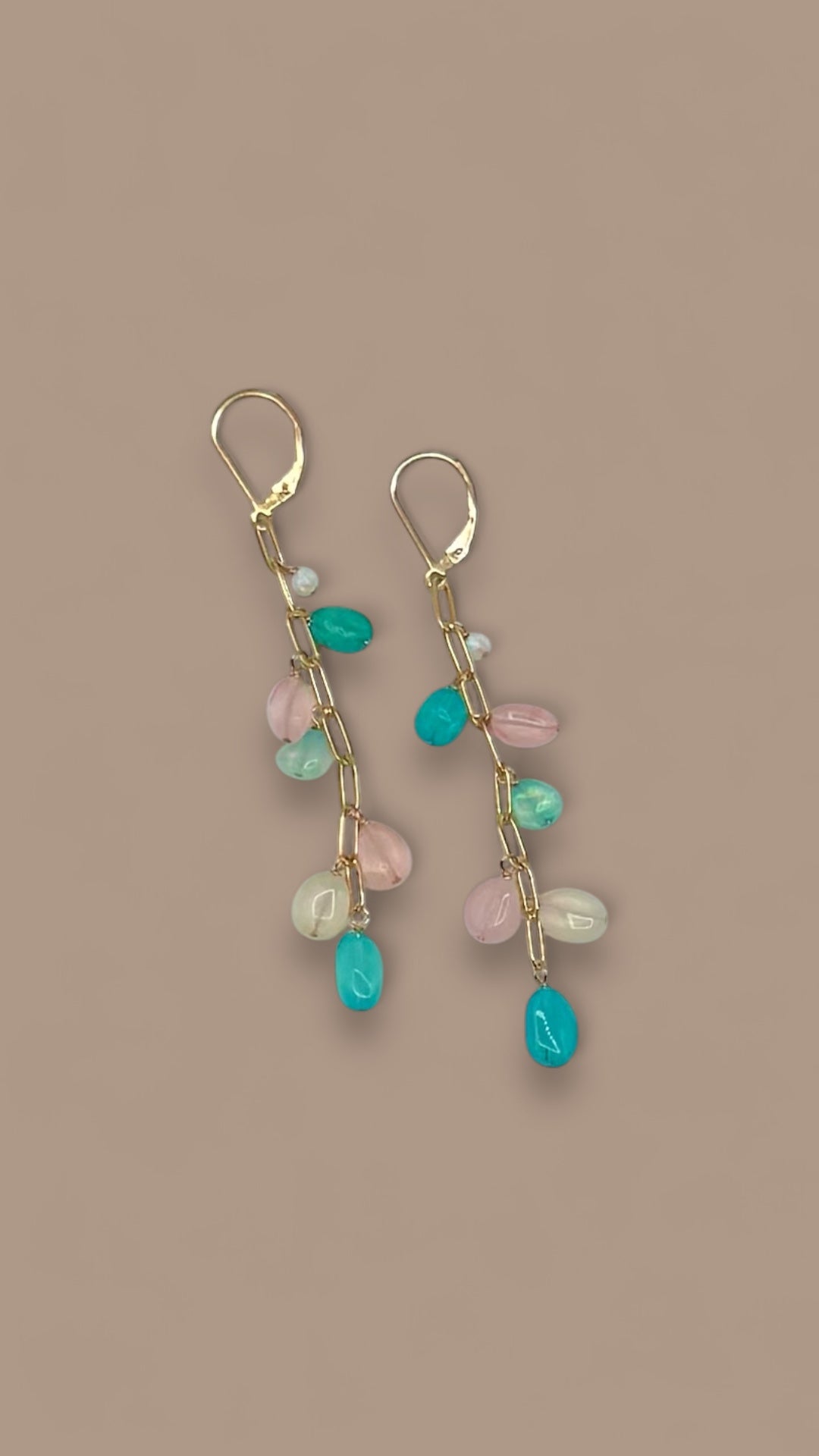 Sunset Cloud Earrings