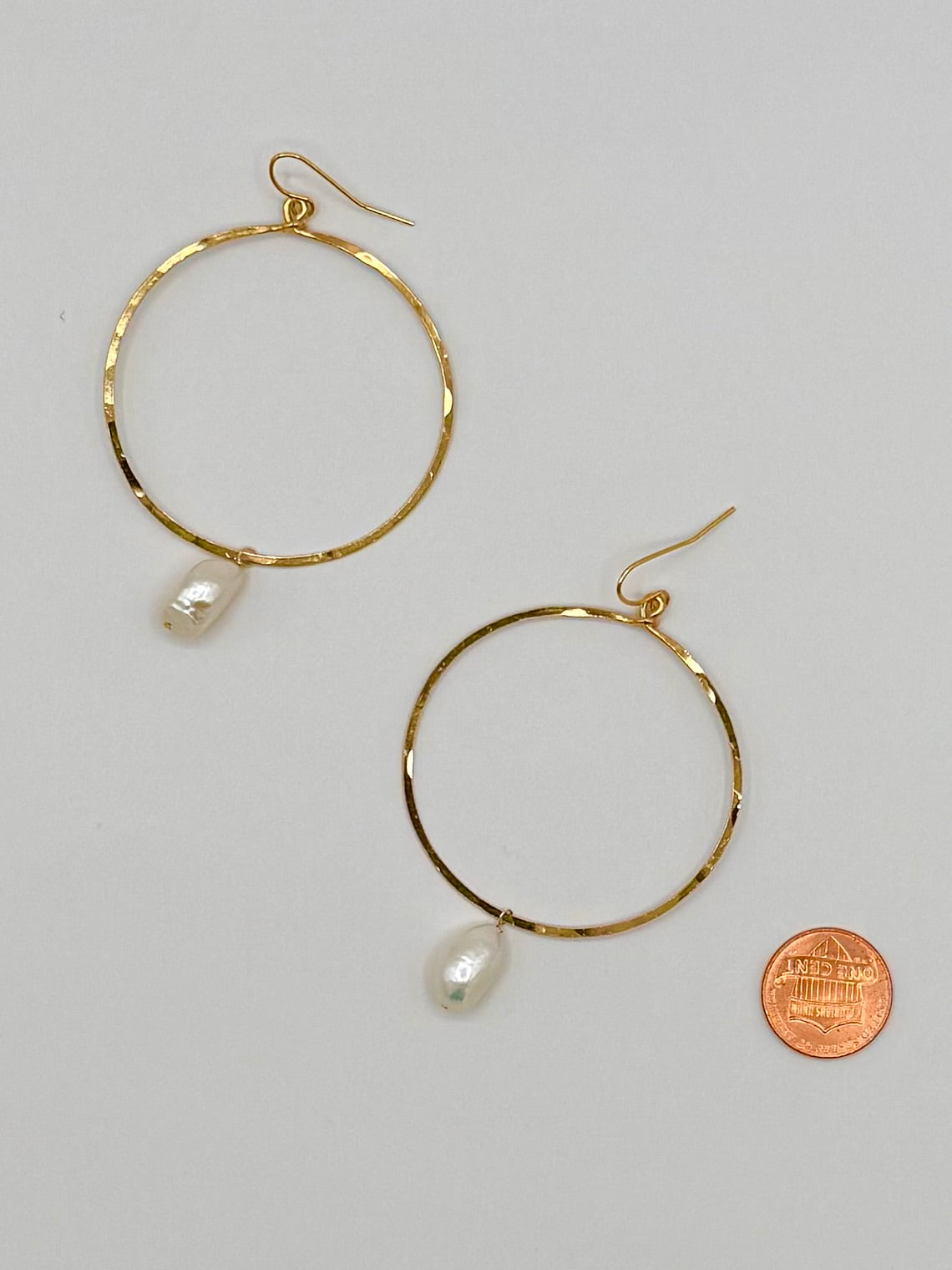 Drift Pearl Hoops