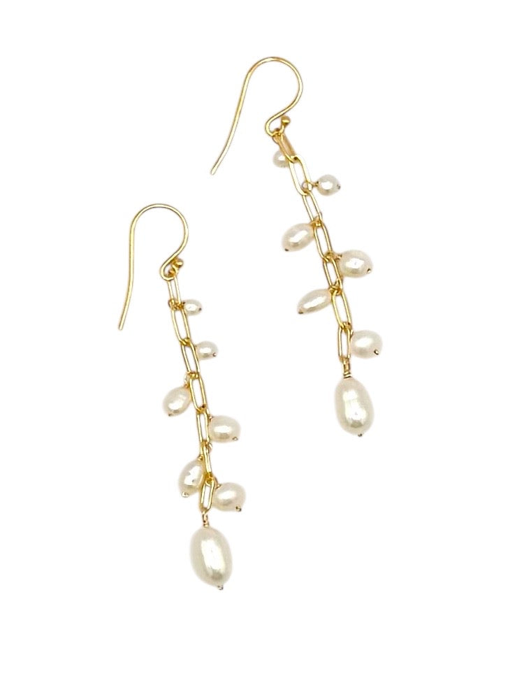 Dancing Pearl Earrings