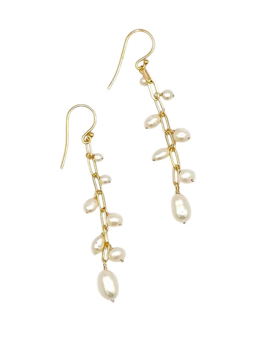Dancing Pearl Earrings