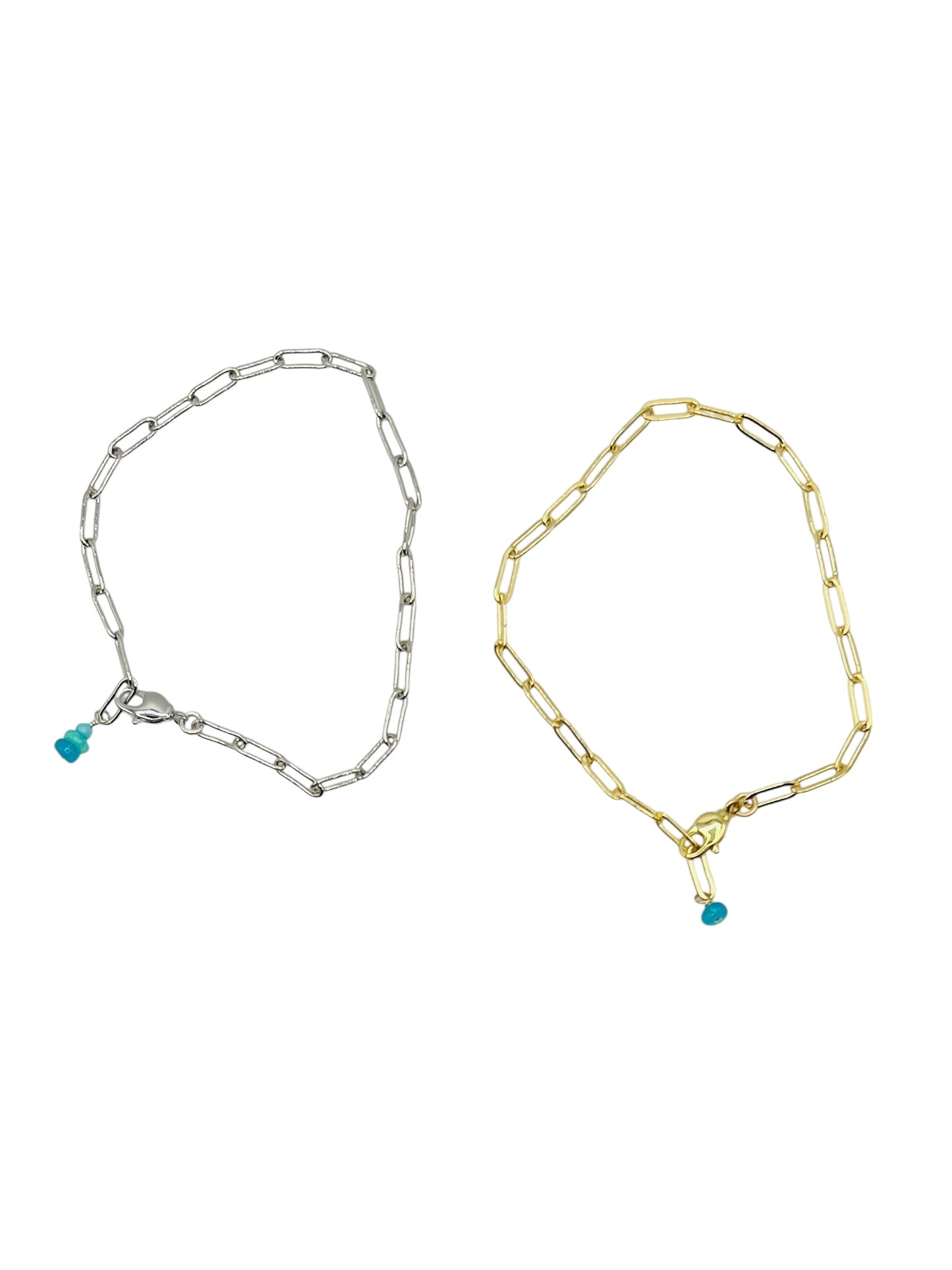 Opal Accent Chain Bracelet