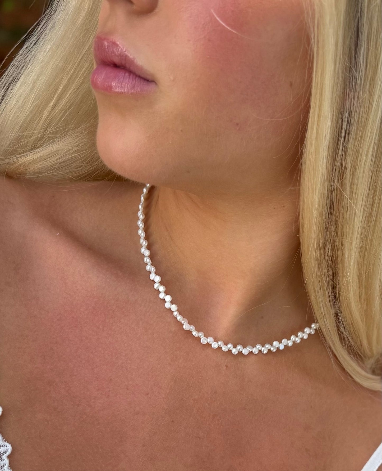 Briollette Pearl Choker