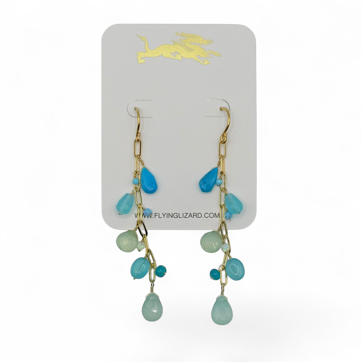 Blue Flow Earrings