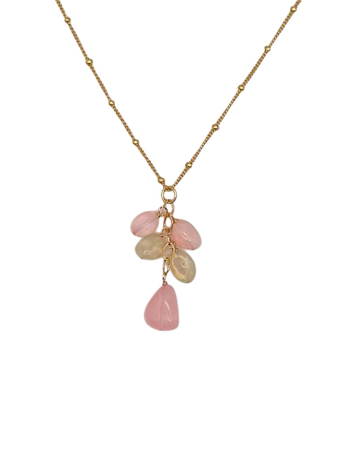 Opal Aura Nugget Necklace