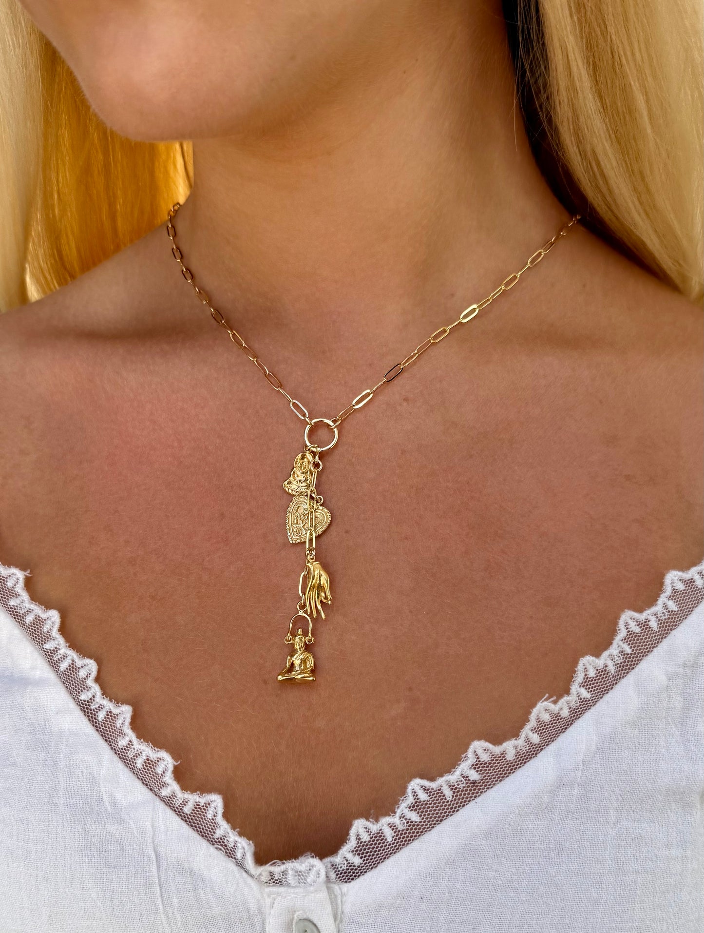 Buddha Lounge Charm Necklace