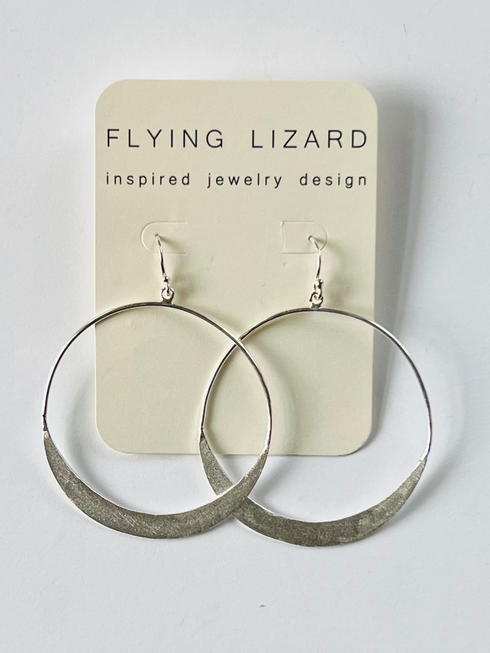 Moon Sliver Hoops