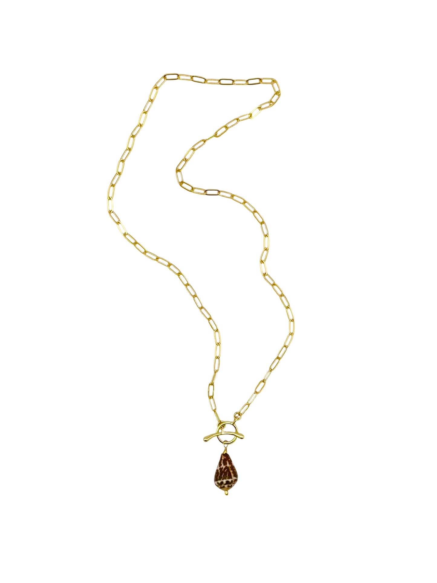 Island Shell Toggle Necklace
