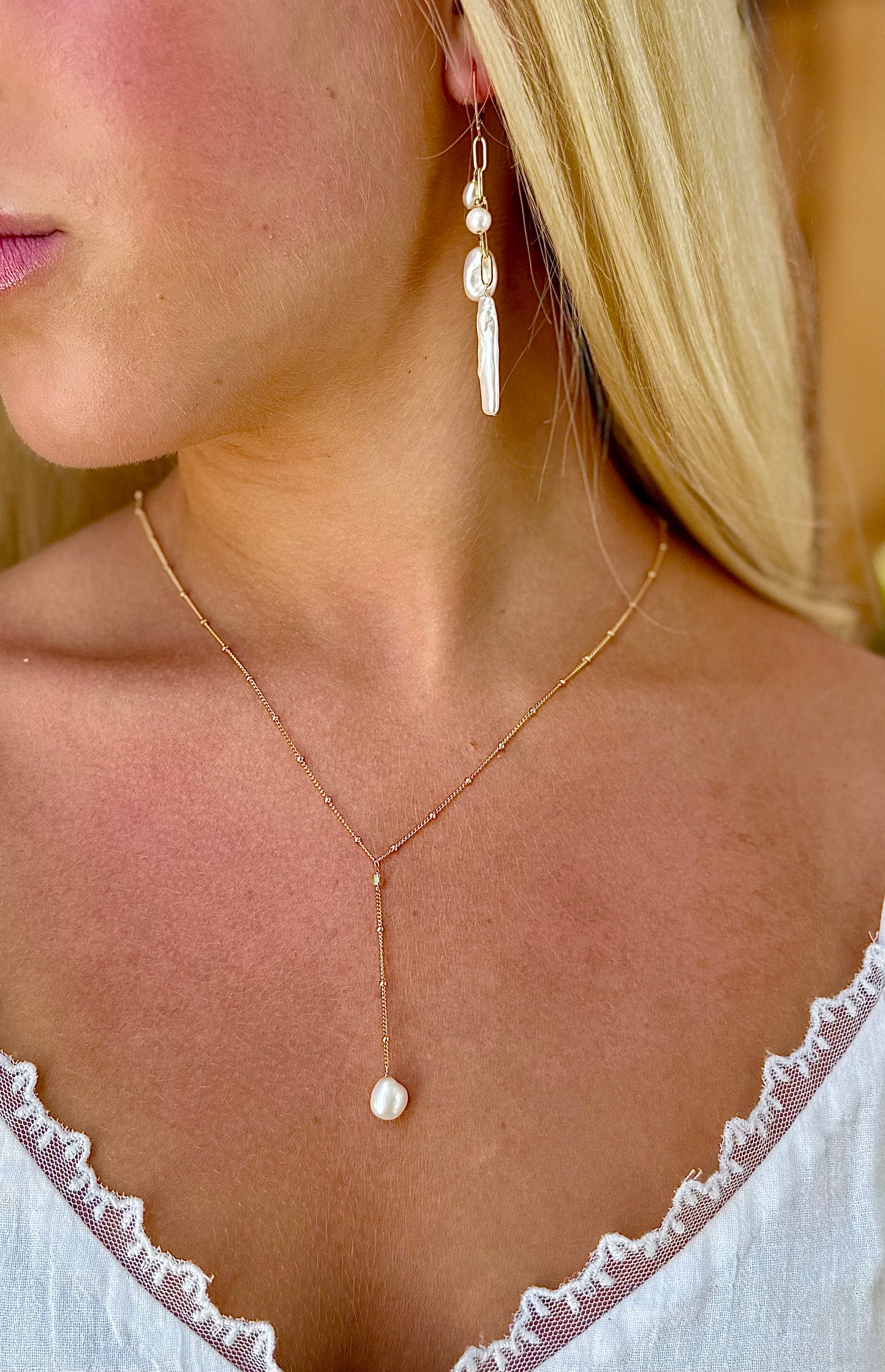 Radiance Gold Lariat