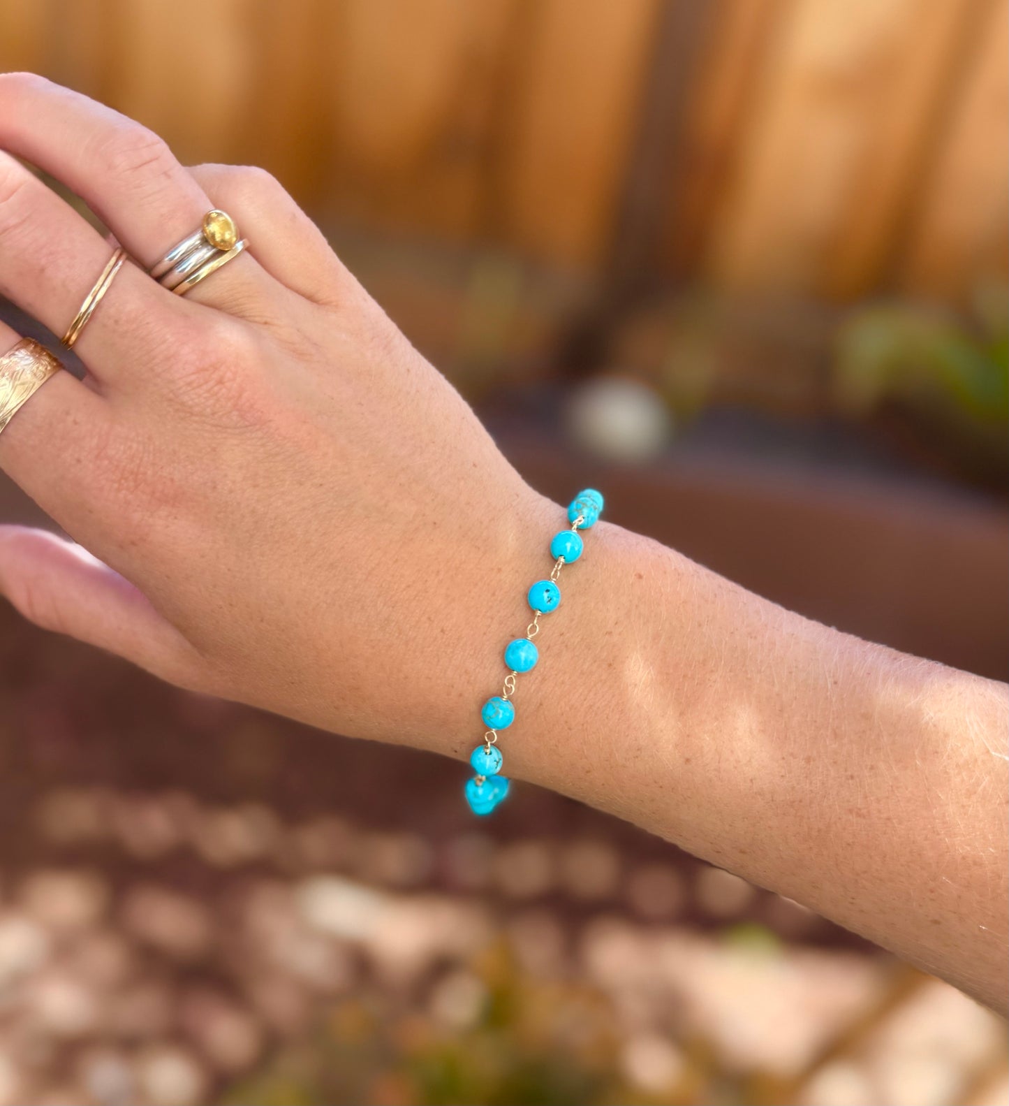 Turquoise Sky Bracelet