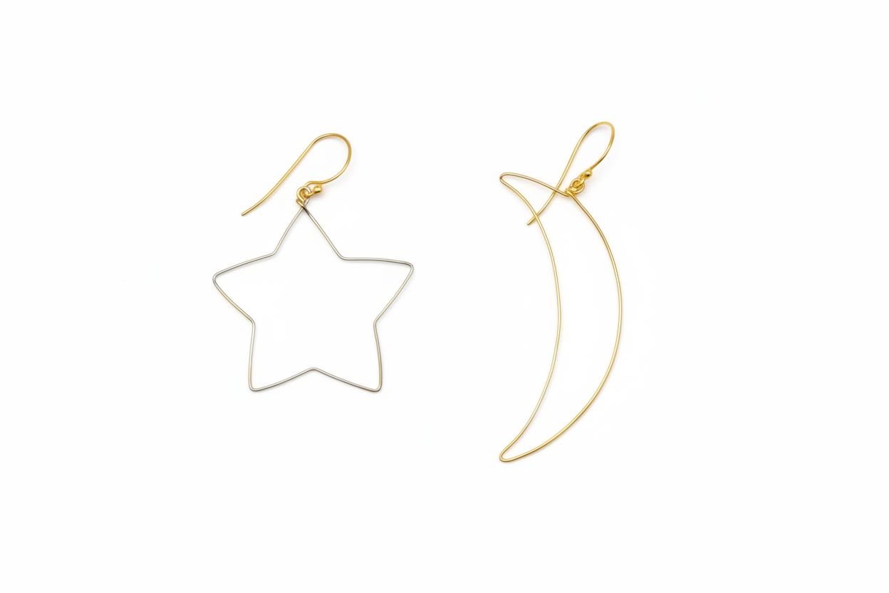 Star & Moon Earrings
