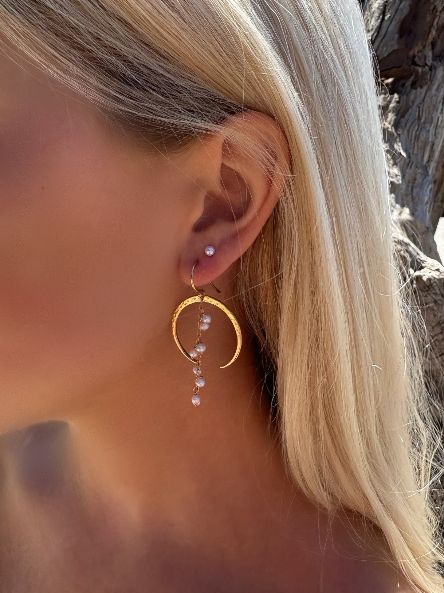 Rain Chain Earrings