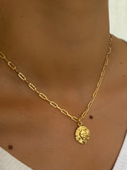Lion Sun Necklace