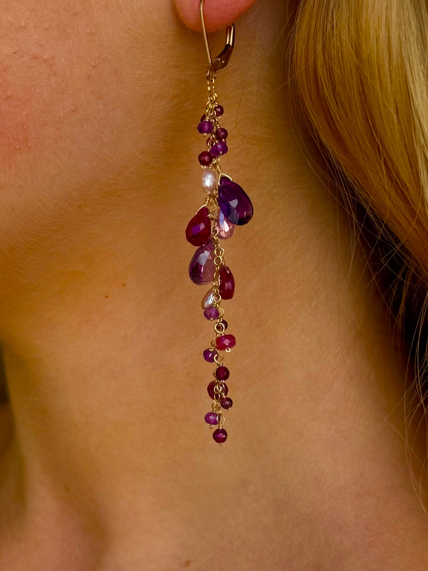 Ruby Sky Earrings