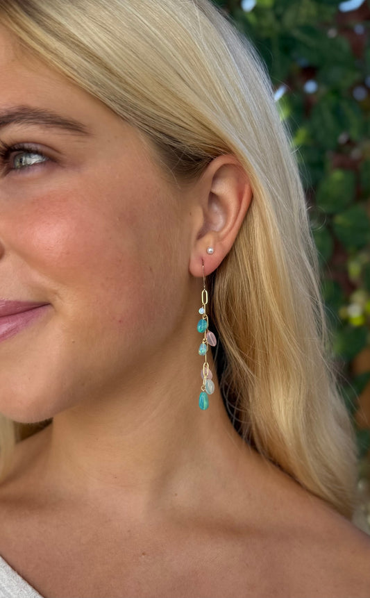 Sunset Cloud Earrings