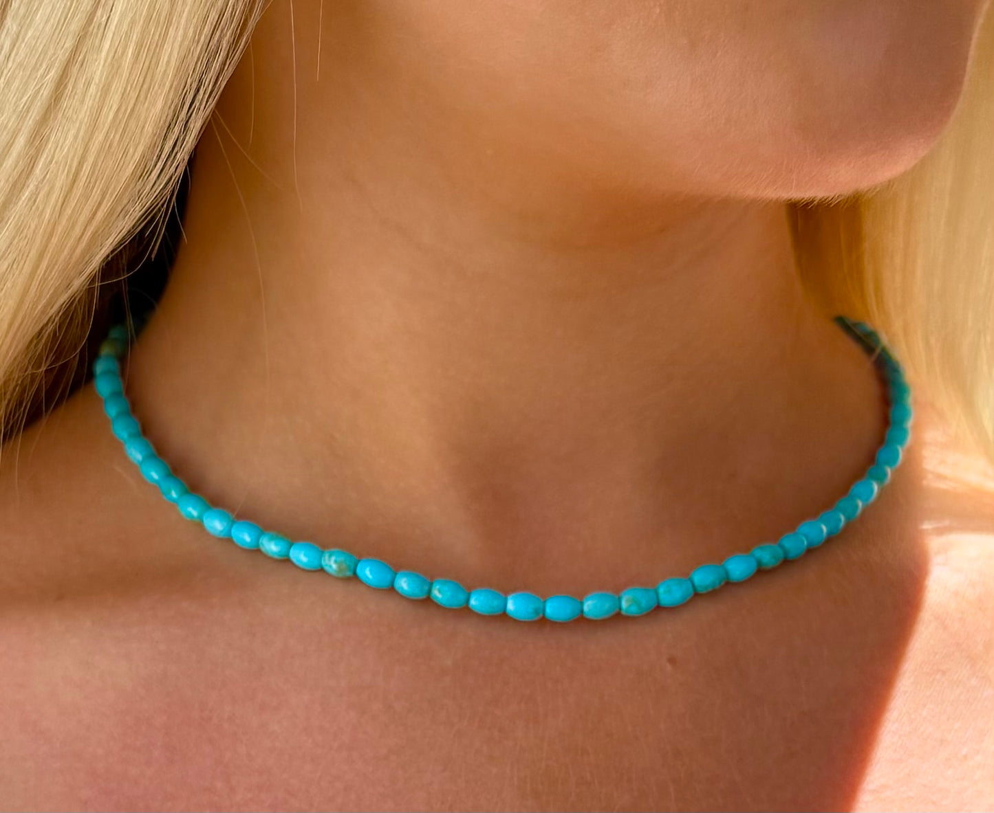 Coastal Cowgirl Blue Turquoise Choker