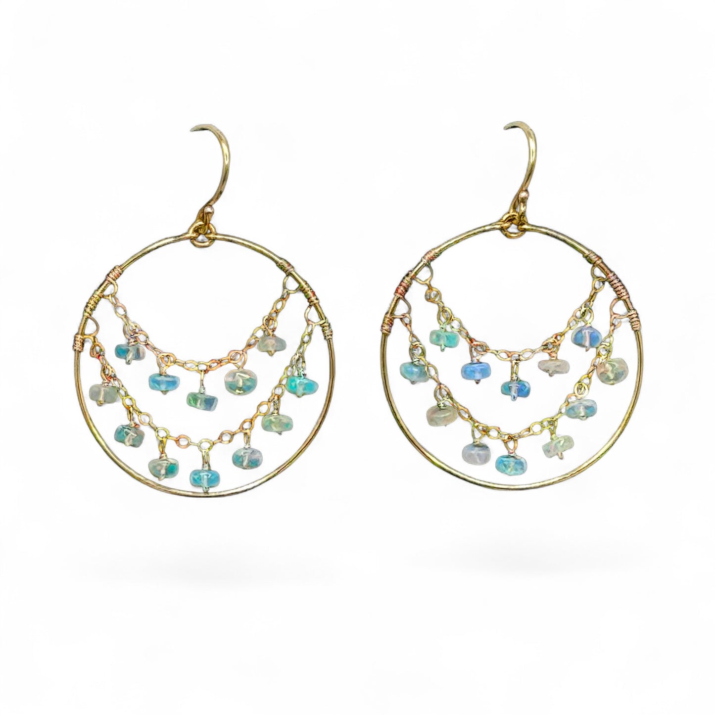 Opal Lace Earrings