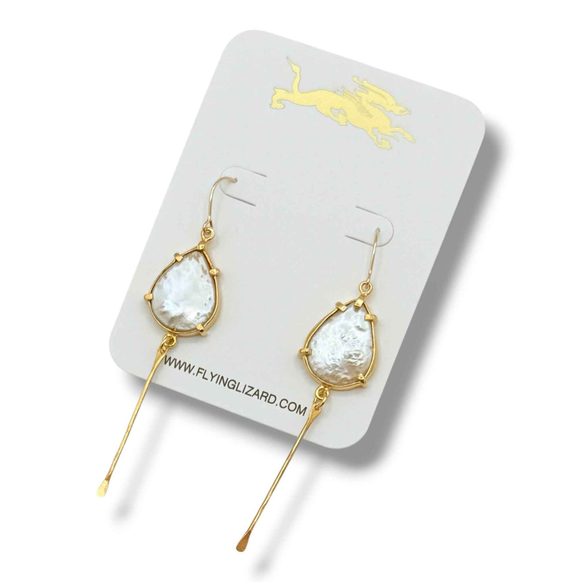 Ocean Muse Baroque Pearl Earrings
