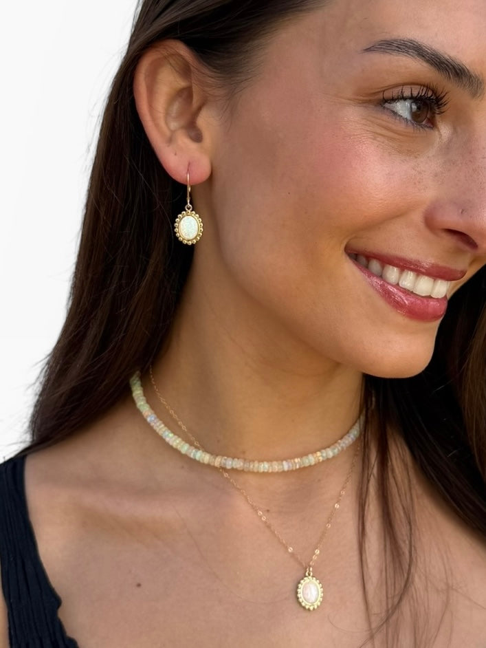 Vintage Opal Earrings