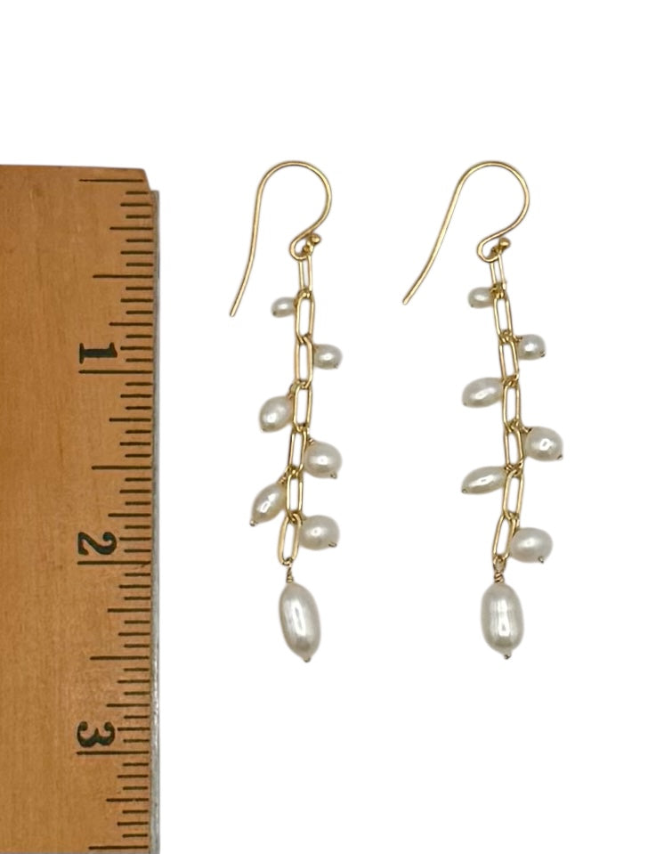 Dancing Pearl Earrings