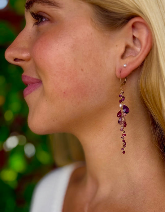 Ruby Sky Earrings