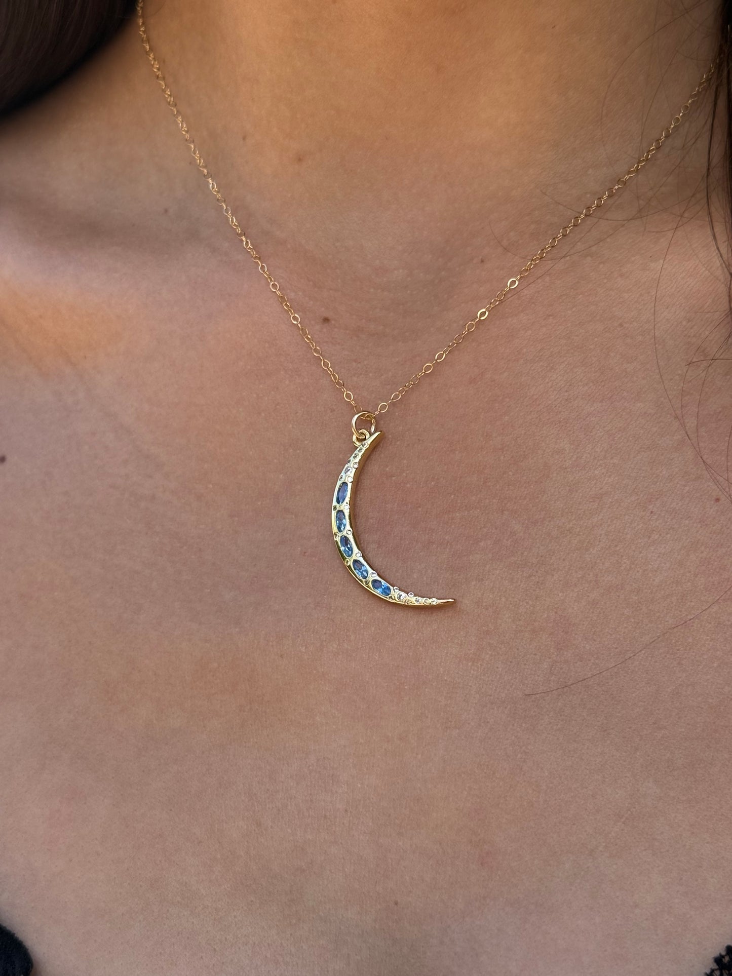 Blue Moon Necklace