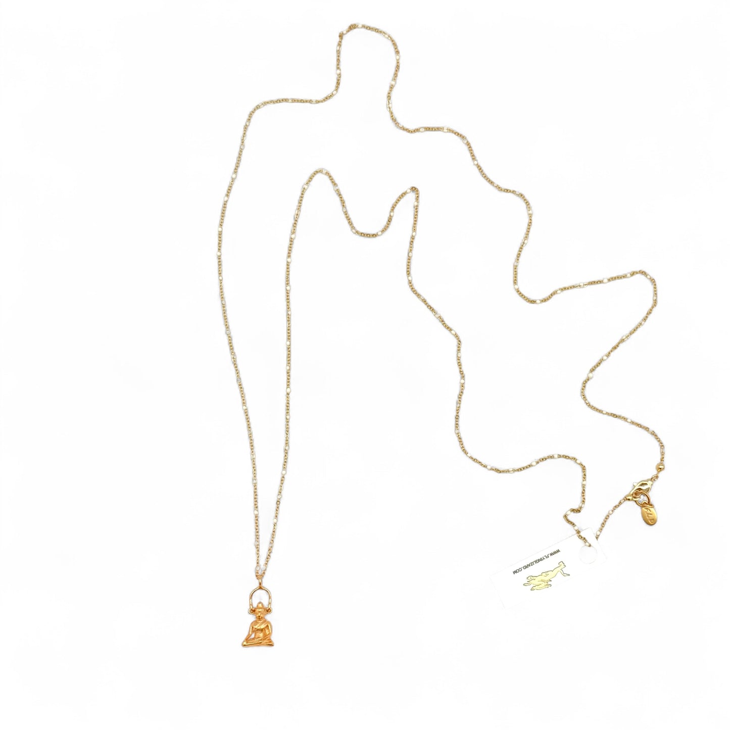 Headphone Buddha Necklace