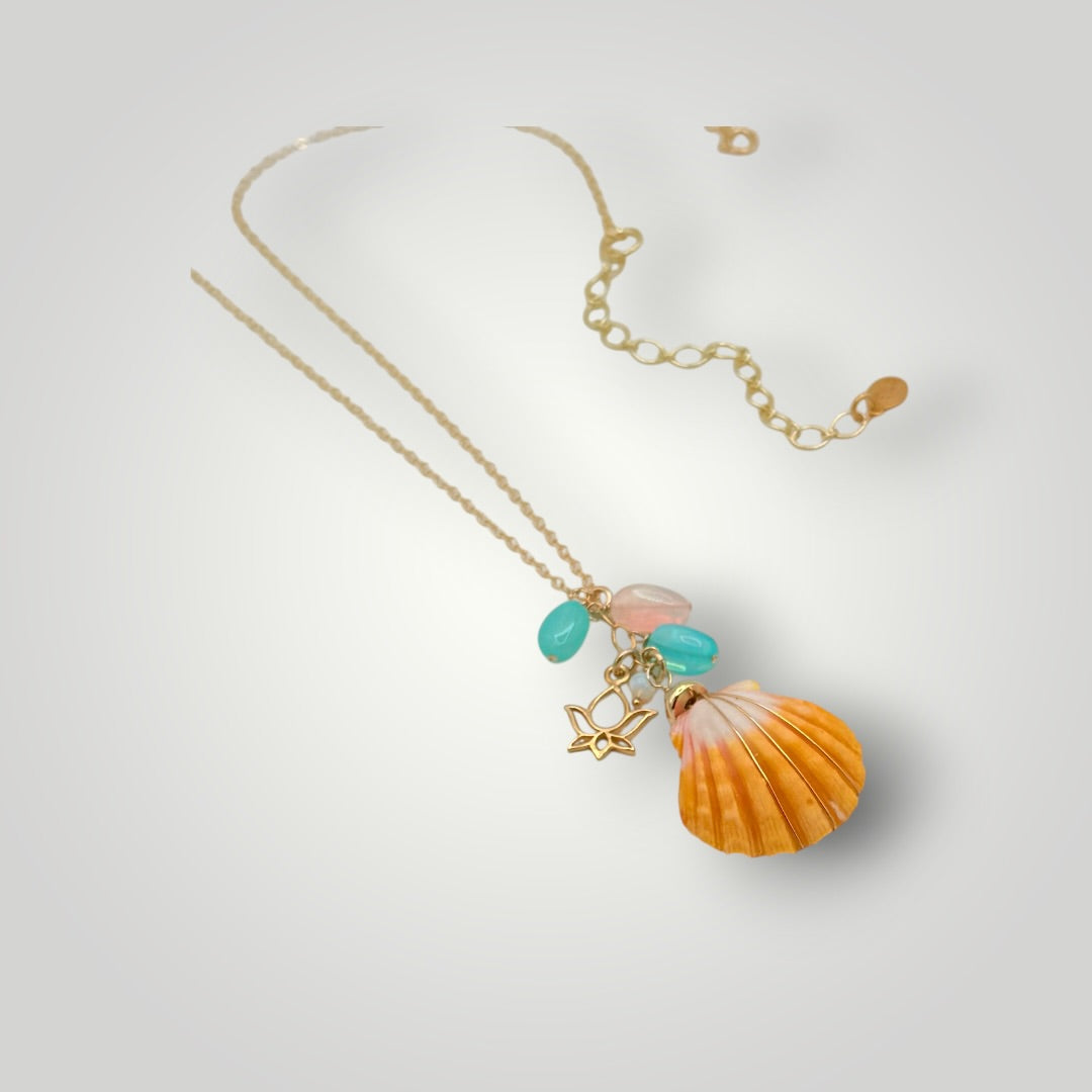 Sun & Stone Sunrise Shell Necklace