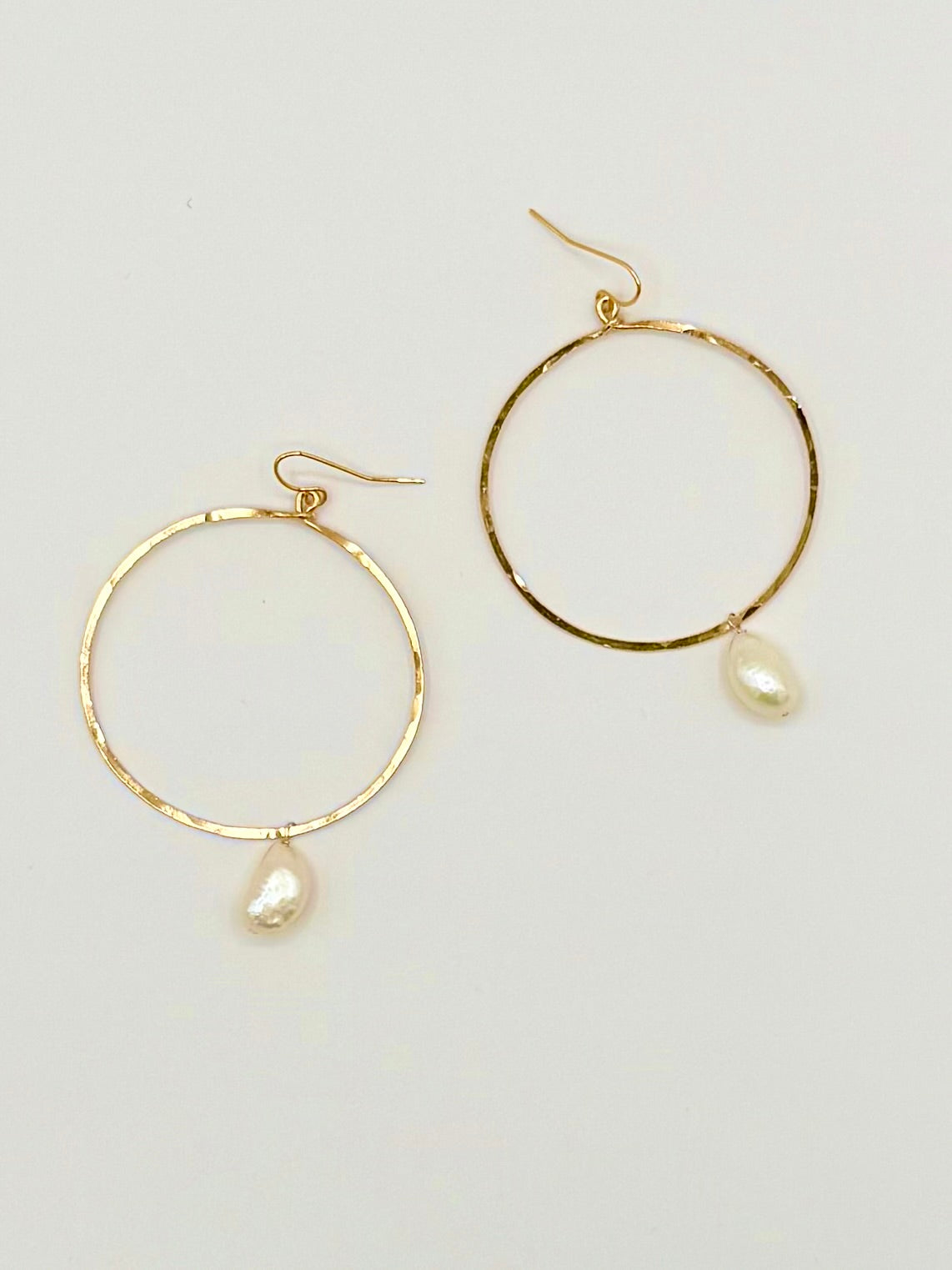 Drift Pearl Hoops