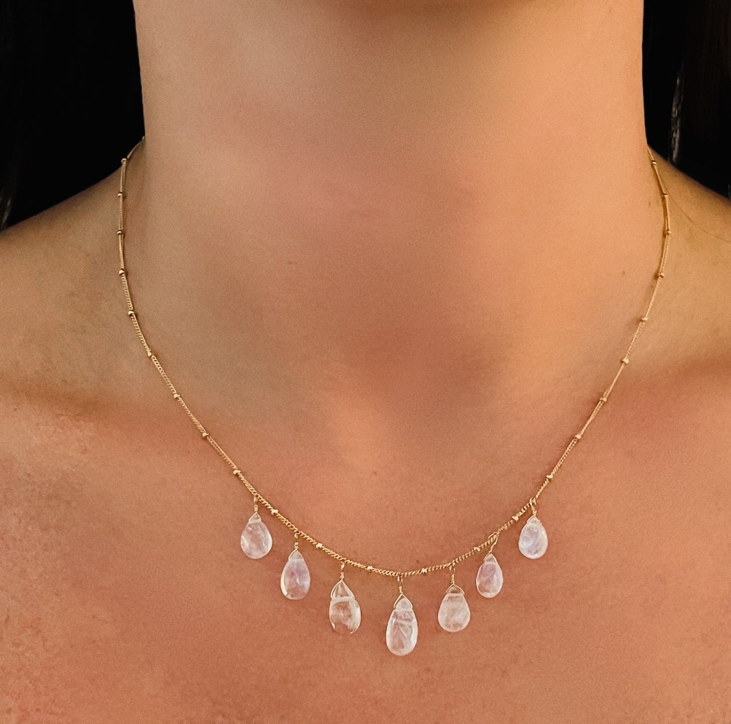 Maise Moonstone Necklace