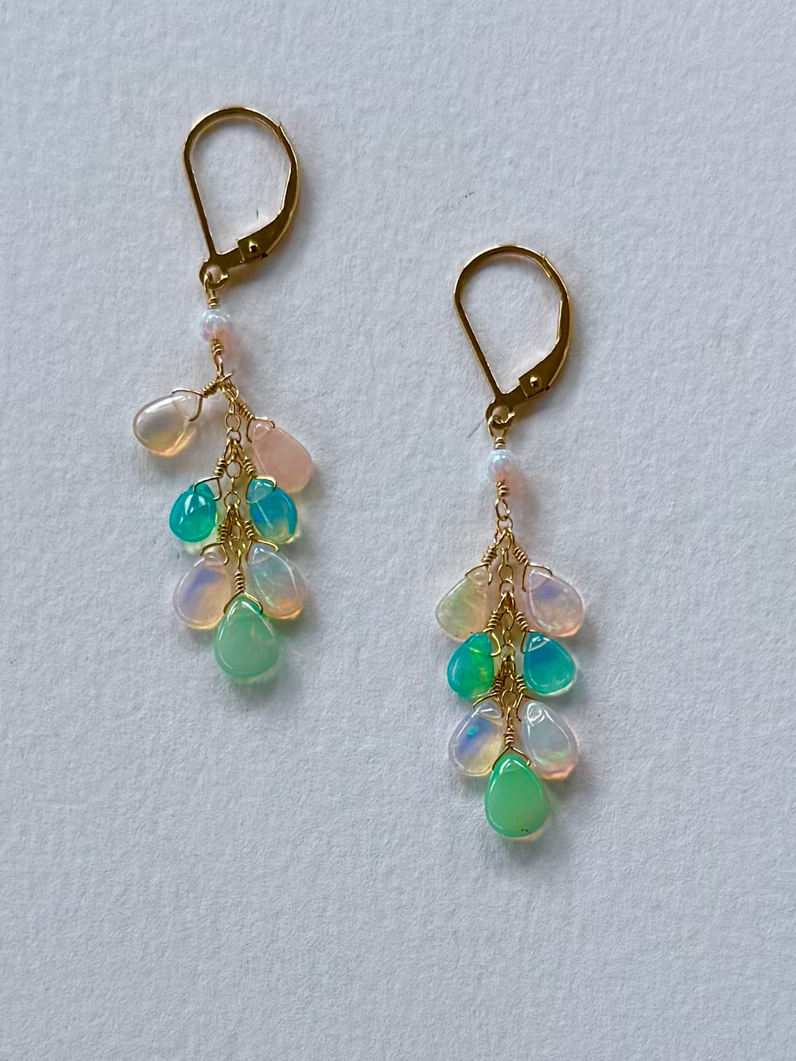 Aloha Opal Petal Earrings