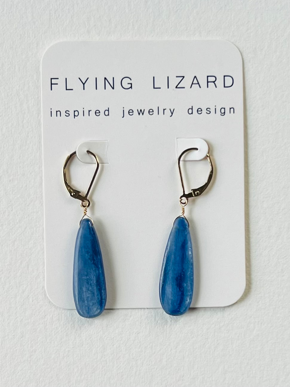 Blue Kyanite Earrings