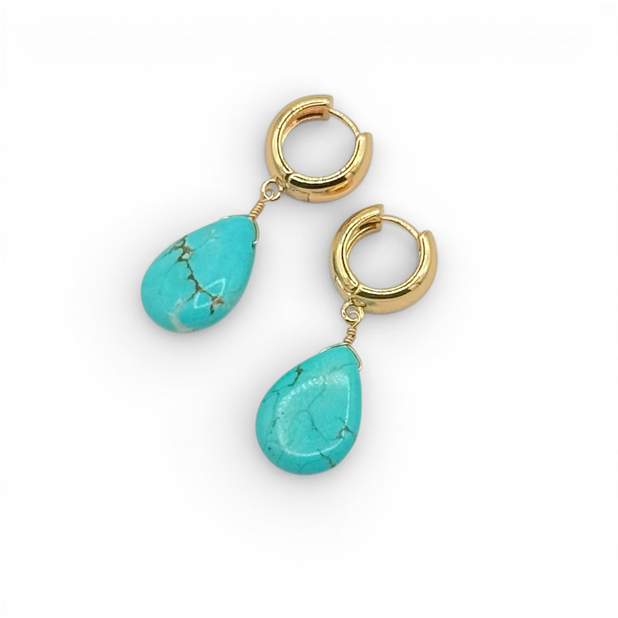 Blue Crush Turquoise Earrings