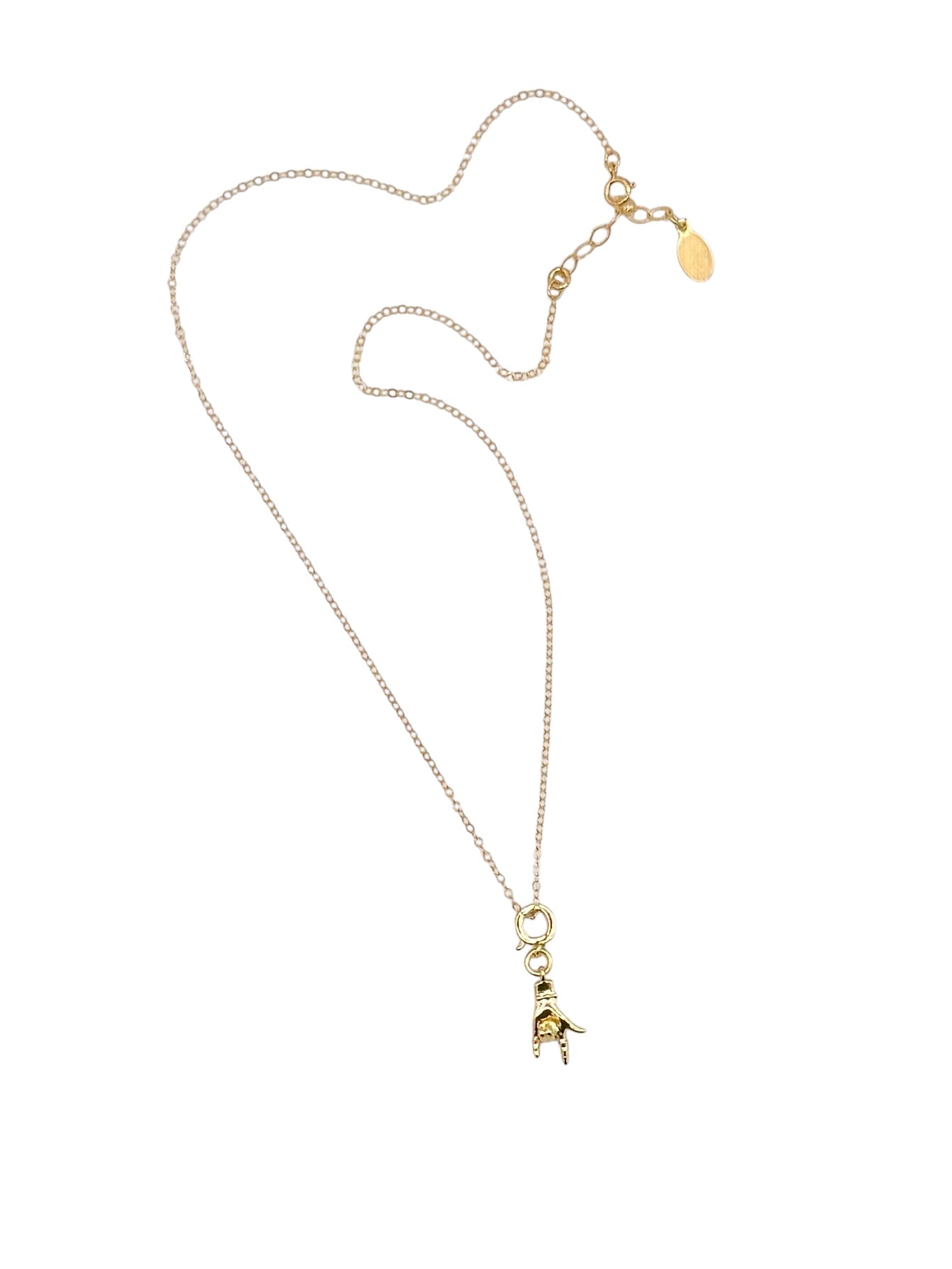 Love You Charm Necklace