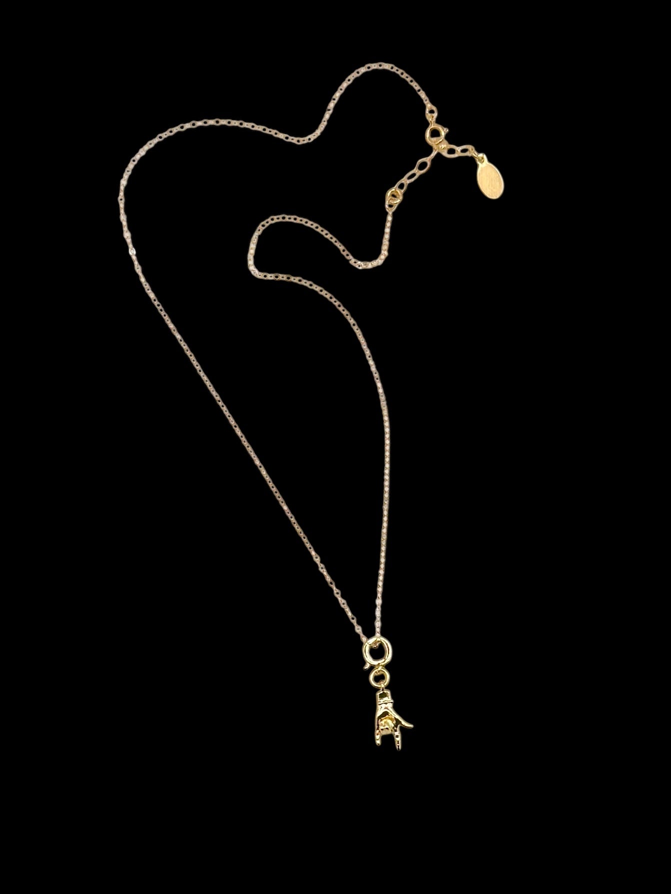 Love You Charm Necklace