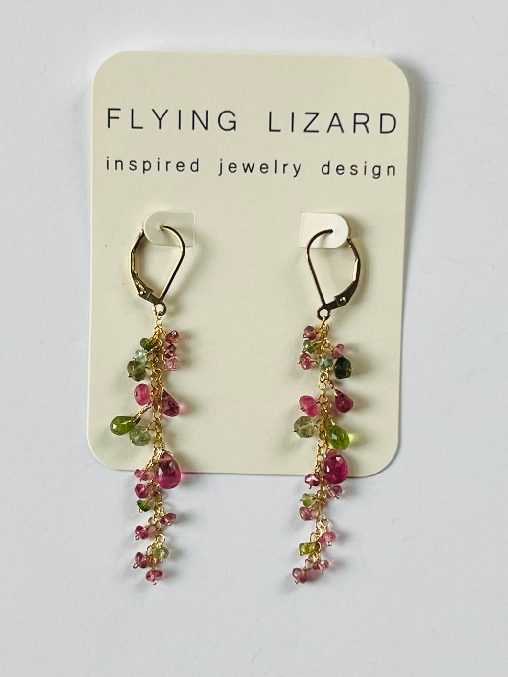 Tourmaline Gold Earrings