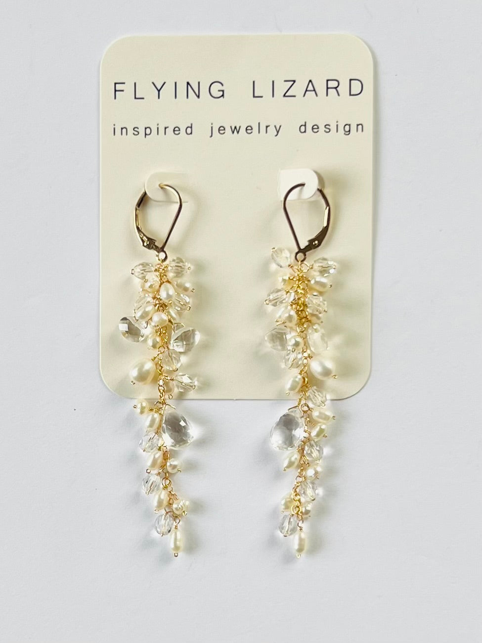 Crystal Topaz Earrings