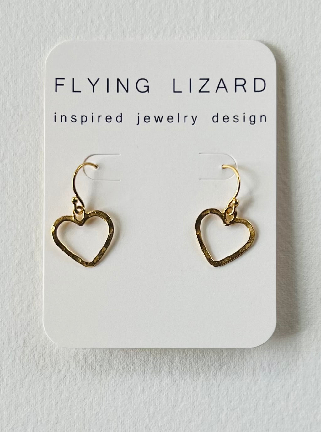Mini Open Heart Earrings