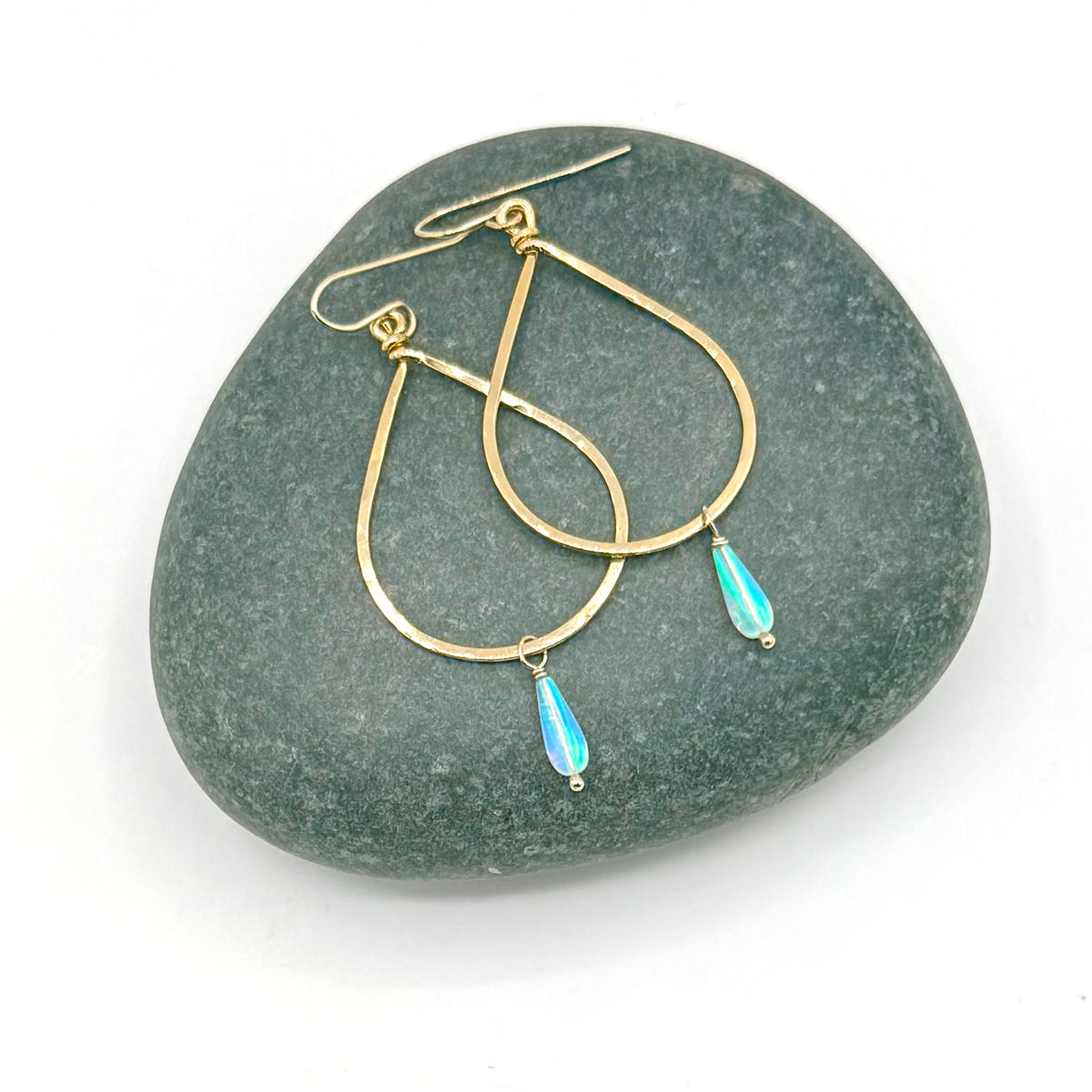 Sea Bright Jelly Opal Earring Collection