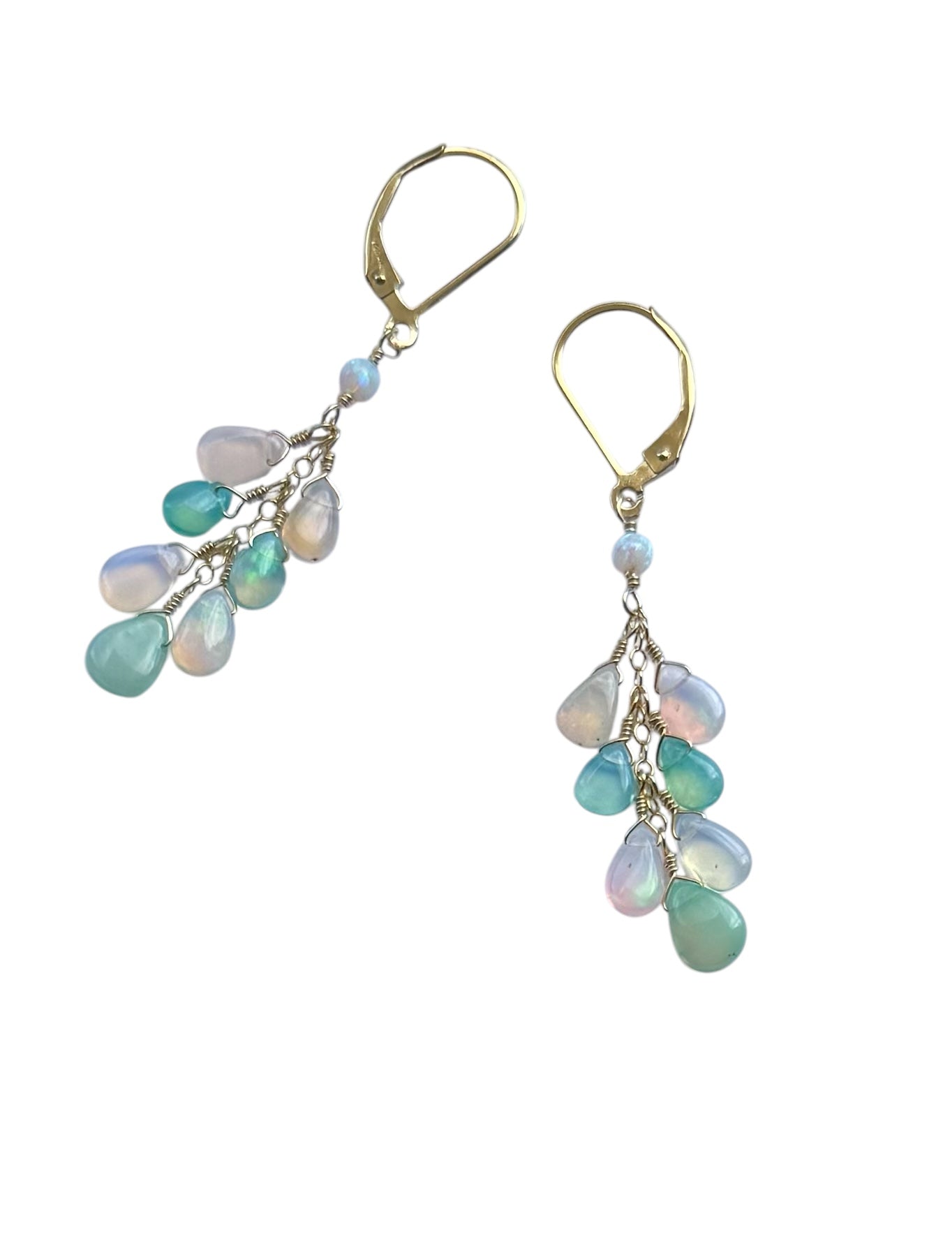 Aloha Opal Petal Earrings