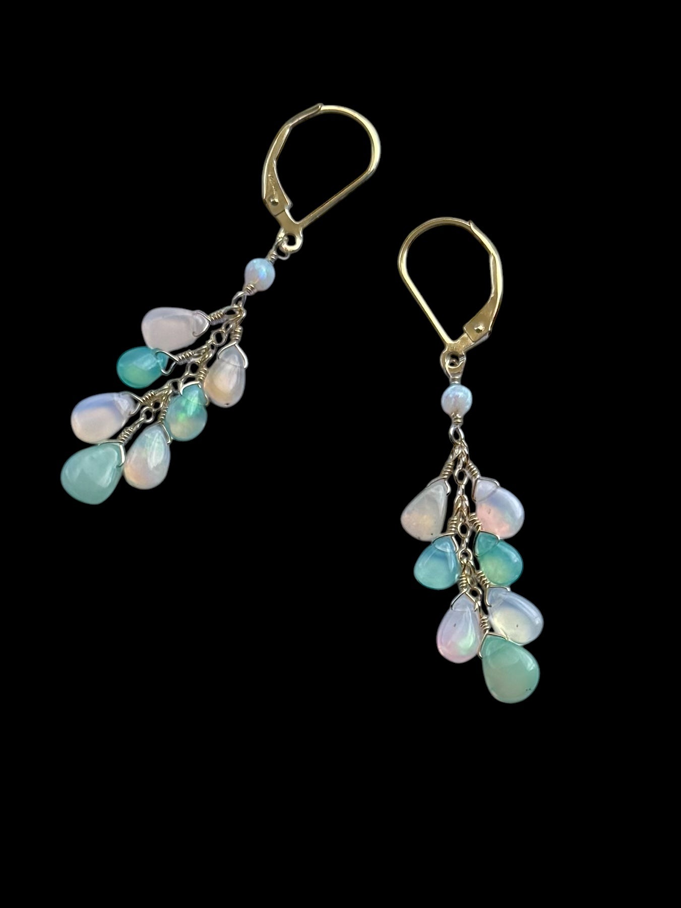 Aloha Opal Petal Earrings