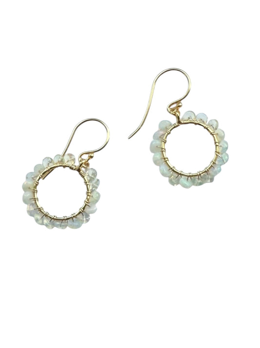 Lola Opal Mini Hoops