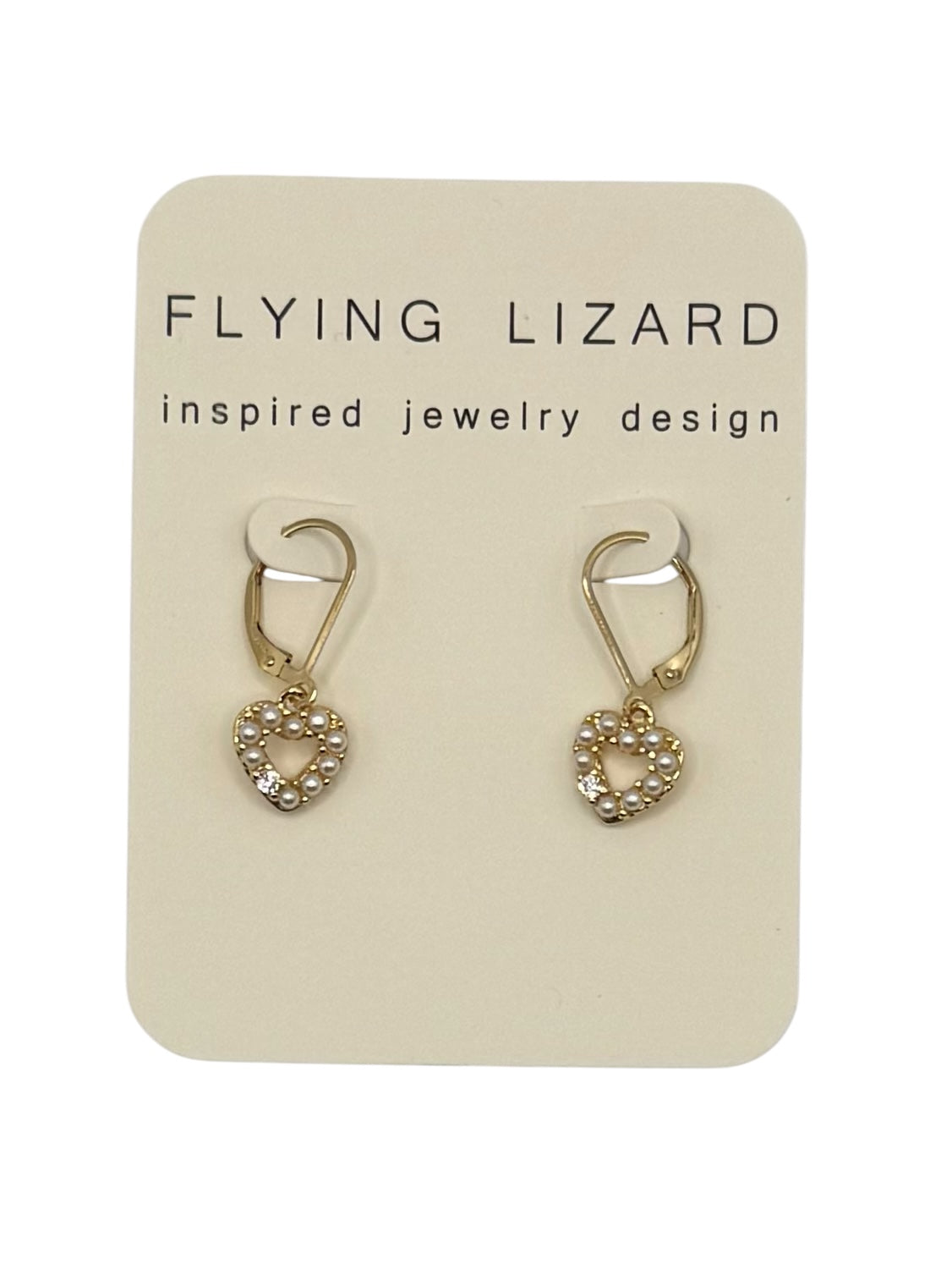 Baby Pearl Pave' Earrings