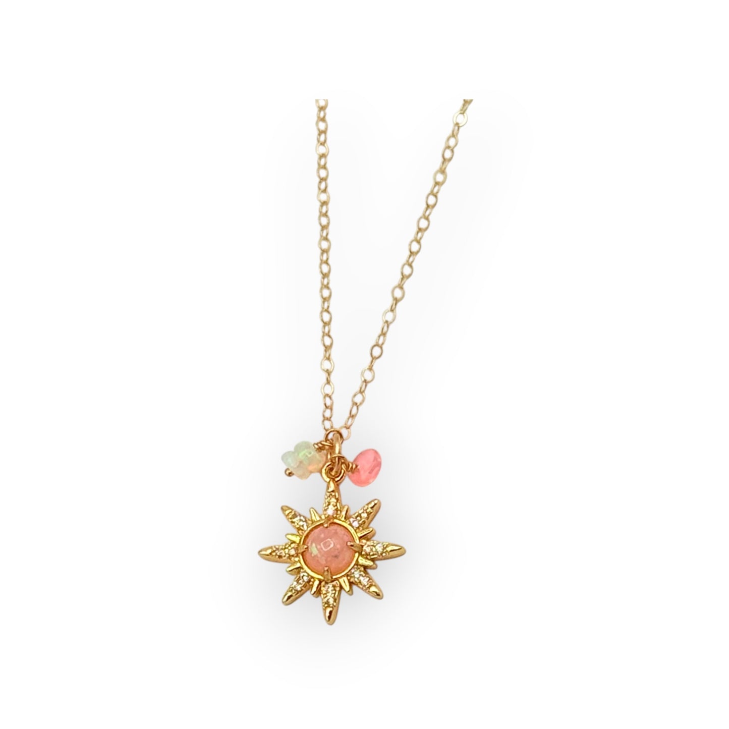 Pink Starlight Necklace