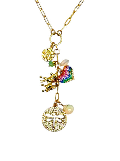 Dragonfly Talisman Necklace