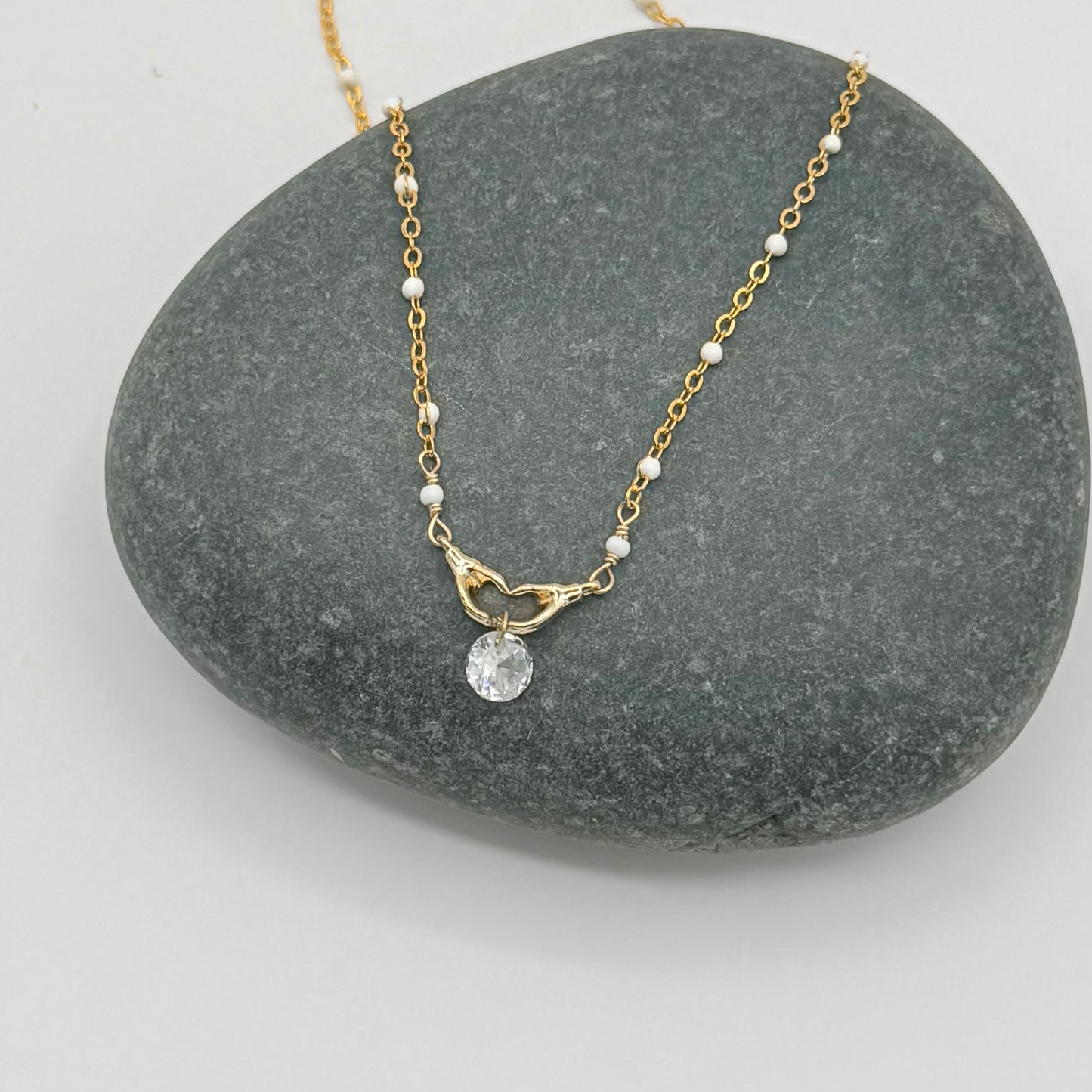 Dainty Loving Hands Necklace