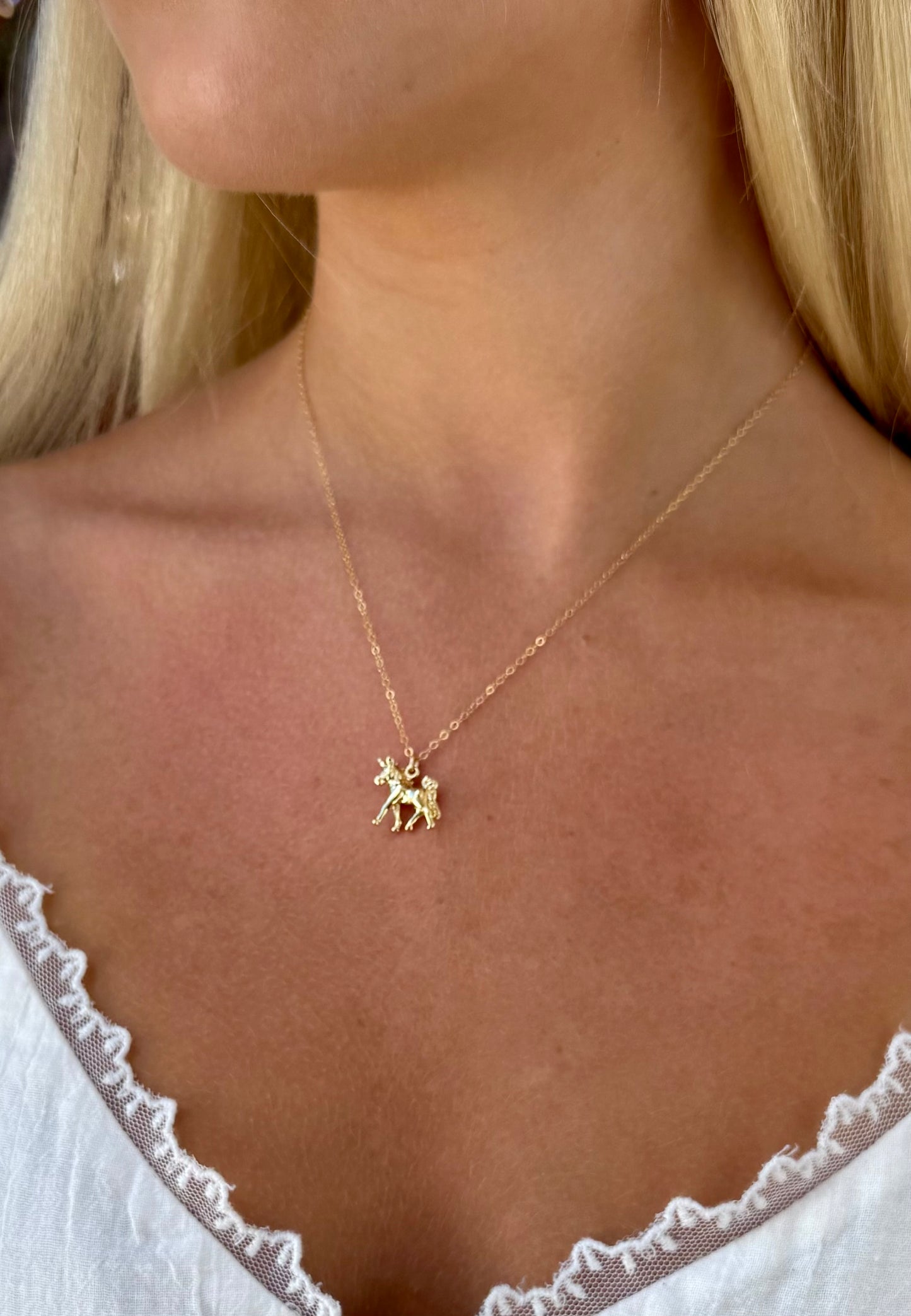 Lunara Unicorn Necklace