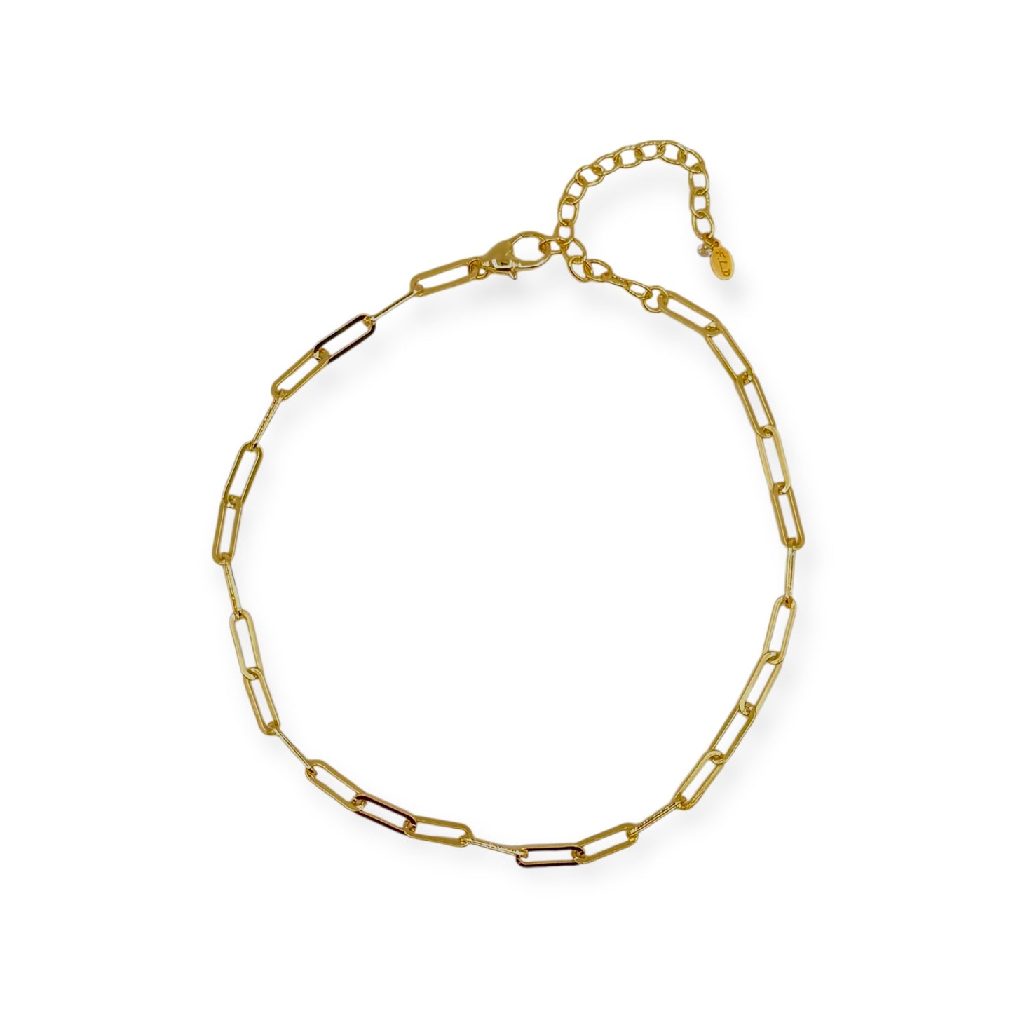 Gold Big Link Choker