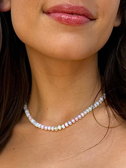 Opalite Neon Necklace