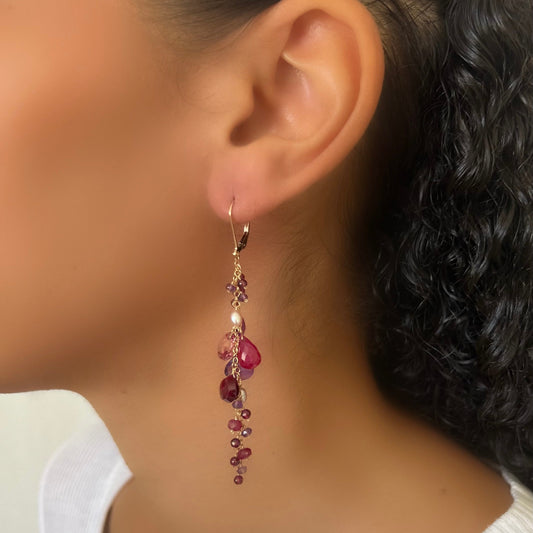 Ruby Sky Earrings