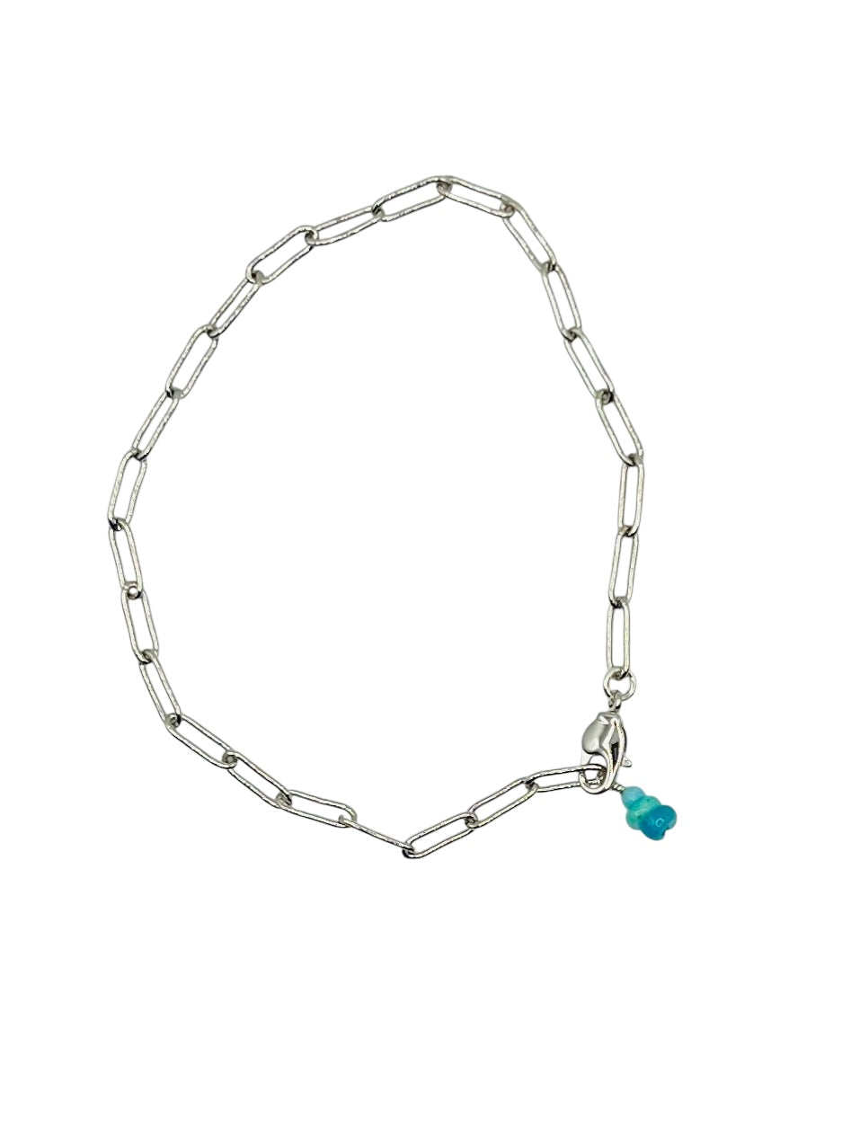 Paper Clip Chain Bracelet